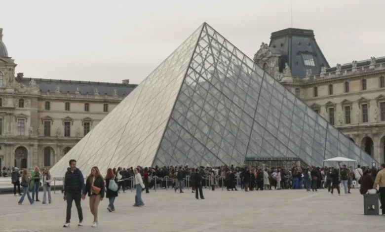 Investigação da polícia francesa revela que roubo no Museu do Louvre foi obra de pequeno grupo de indivíduos locais, não criminosos organizados, em Paris.