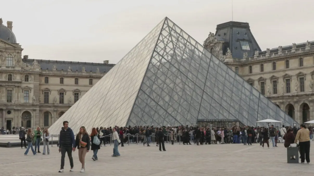 Investigação Policial Descobre Autores do Roubo no Museu do Louvre em Paris 14 Investigação da polícia francesa revela que roubo no Museu do Louvre foi obra de pequeno grupo de indivíduos locais, não criminosos organizados, em Paris.
