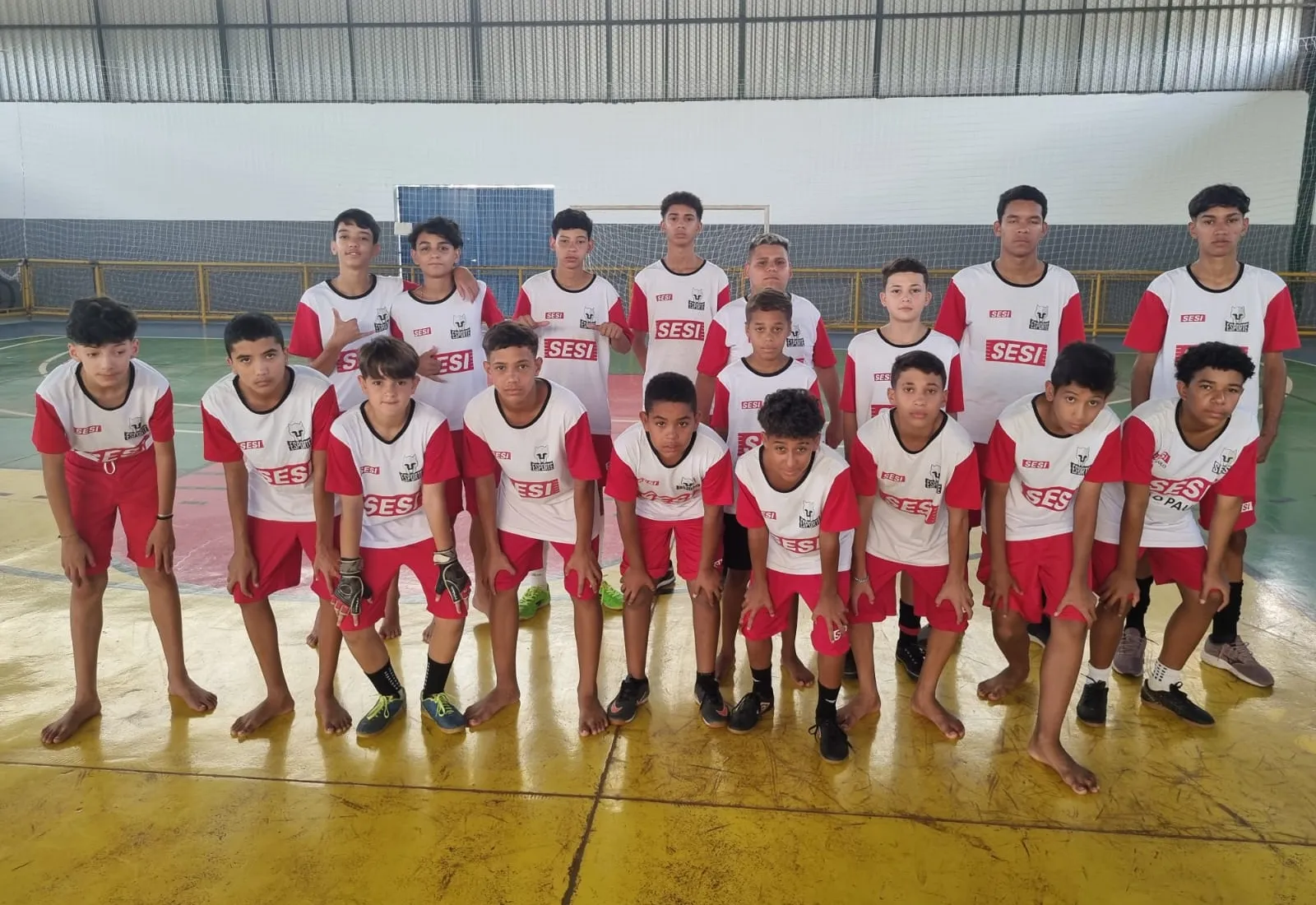 Futsal Paraguacu Paulista Esporte Gratuito Vila Nova Ginasio Ze do Pito SESI Esportes Esportes Infantis Secretaria de Esportes