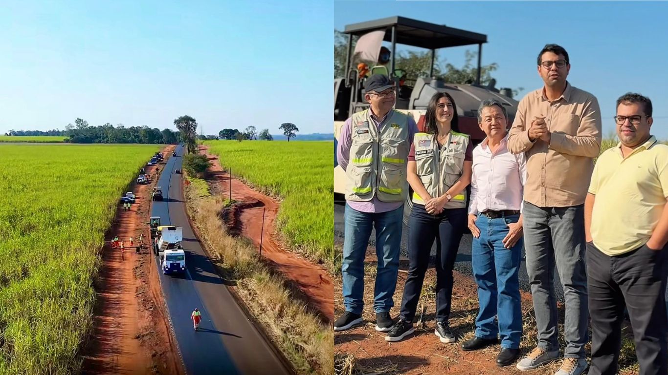 Vicinal Paraguaçu-Maracaí é entregue após obra de R$ 17 milhões 6 Postagem Folha de Paraguacu