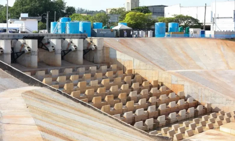 Reservatório Jaboticabal entra em operação para proteger 1,5 milhão de pessoas da Região do ABC e da capital paulista de enchentes e alagamentos.