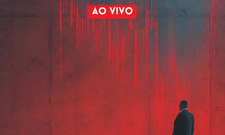 A bolsa de valores estadunidense enfrenta uma semana tumultuada, afetando o mercado brasileiro, enquanto o presidente dos EUA emite novas ameaças tarifárias, gerando incerteza e ansiedade entre os investidores.