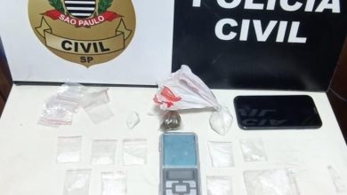 Policia Civil prende jovem e desmantela ponto de trafico em funilaria de Pirapozinho