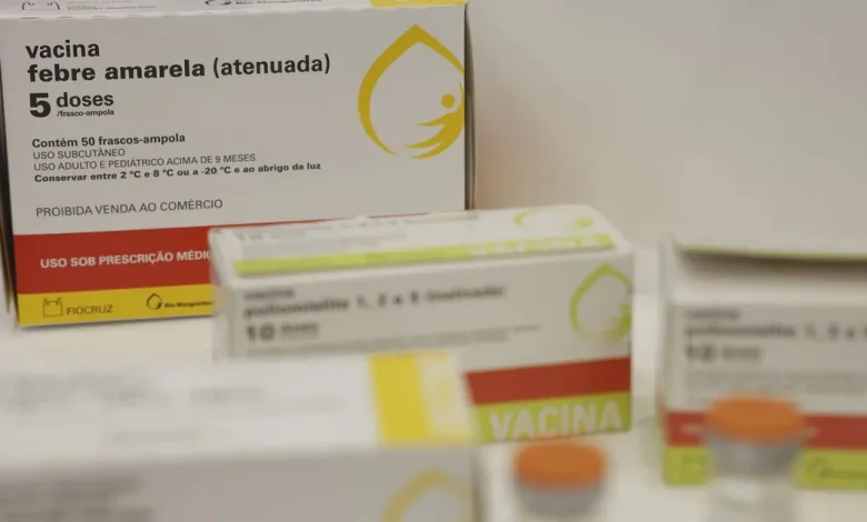 Campanha de vacinação contra a febre amarela em Goiás, este sábado: faixa etária de 9 meses a 59 anos pode se vacinar de graça pelo SUS.