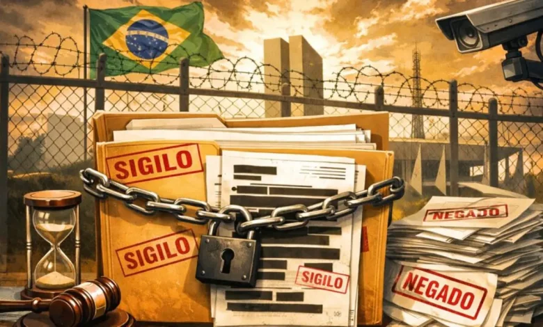 Administração pública federal registra recorde de negativas de acesso à informação em 2025, com 38,9% dos pedidos indeferidos sob justificativa de sigilo.