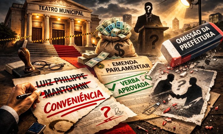 Verba captada, memória seletiva: a estranha amnésia da Prefeitura de Paraguaçu Paulista na reforma do Cineteatro Lucila Nascimento 1 Memória seletiva