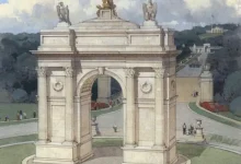 Donald Trump lança o "Arco da Independência" em Washington, D.C., um monumento de 76 metros que desafia a necessidade e a estética dos principais símbolos americanos.