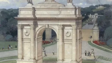 Donald Trump lança o Arco da Independência em Washington D.C. 2 Donald Trump lança o "Arco da Independência" em Washington, D.C., um monumento de 76 metros que desafia a necessidade e a estética dos principais símbolos americanos.