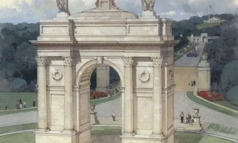 Donald Trump lança o "Arco da Independência" em Washington, D.C., um monumento de 76 metros que desafia a necessidade e a estética dos principais símbolos americanos.
