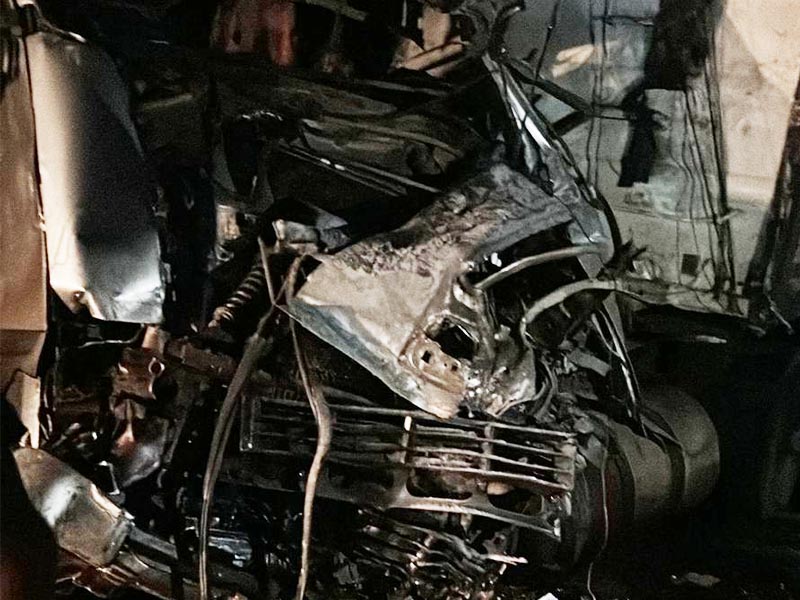 Acidente na Rodovia Manílio Gobbi Interdita Pista em Paraguaçu 6 acidente paraguacu