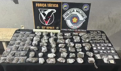 Presa em Assis: Força Tática intercepta tráfico no Pq. das Acácias 1 assis sp