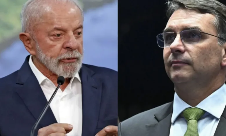 Eleição de 2026: Flávio Bolsonaro e Luiz Inácio Lula da Silva lideram pré-candidaturas com projetos de país distintos e discursos cada vez mais polarizados.