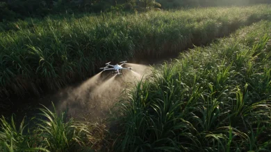 O mercado de drones agrícolas no Brasil cresceu 1.067%, de 3 mil para 35 mil unidades, movimentando US$ 77 milhões. Descubra como essa revolução tecnológica exige mais cibersegurança e análise de dados no campo.