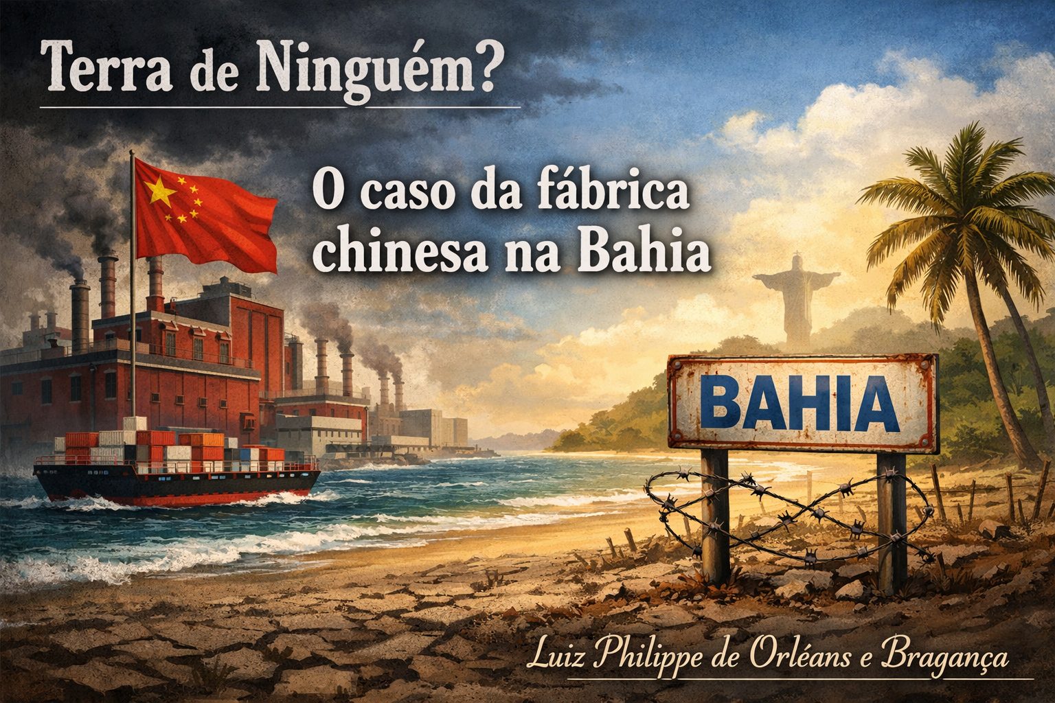 Fábrica chinesa na Bahia