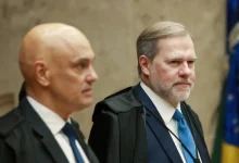 Transparência Internacional Brasil denuncia uso de jatos executivos por integrantes do STF e pede investigações sobre as viagens de luxo de ministros Dias Toffoli e Alexandre de Moraes.