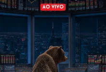 Bolsas americanas e Ibovespa recuam com tensões Irã-EUA e incertezas domésticas. Investidores cautelosos com volatilidade e riscos globais.