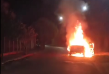 Incendio em Paraguacu Paulista