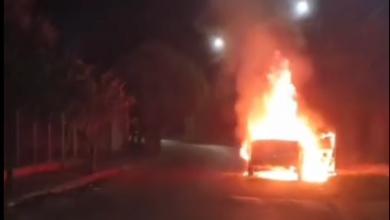 Incendio em Paraguacu Paulista