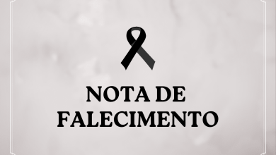 Nota de falecimento 2022