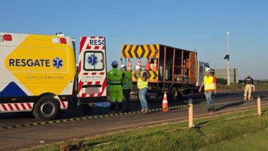 Trabalhador morre atropelado enquanto prestava servicos para a Via Campo na BR 163