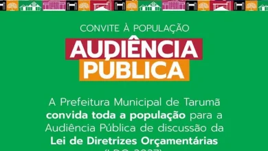 A Prefeitura de Paraguaçu Paulista convoca a população para a Audiência Pública da LDO 2027. Participe e ajude a definir as prioridades do nosso município.