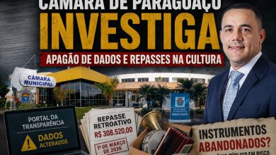 Camara de Paraguacu Paulista investiga apagao de dados no Portal da Transparencia e liberacao de repasse retroativo de R 308 mil na Cultura. Entenda o caso