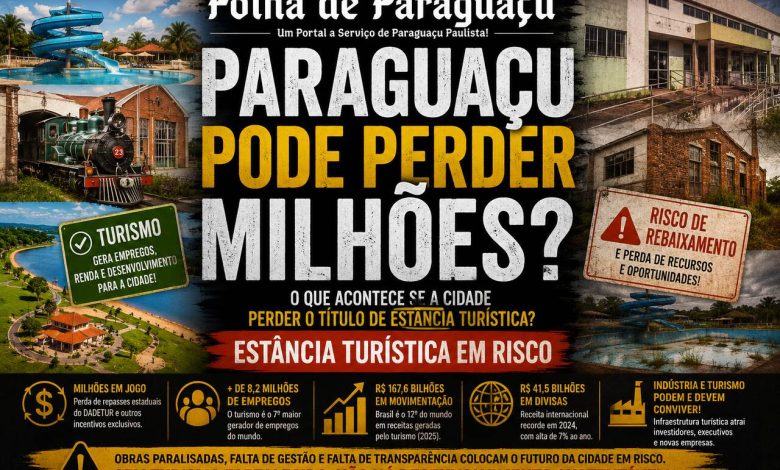 E Ruim para Paraguacu Paulista Perder a Estancia Turistica