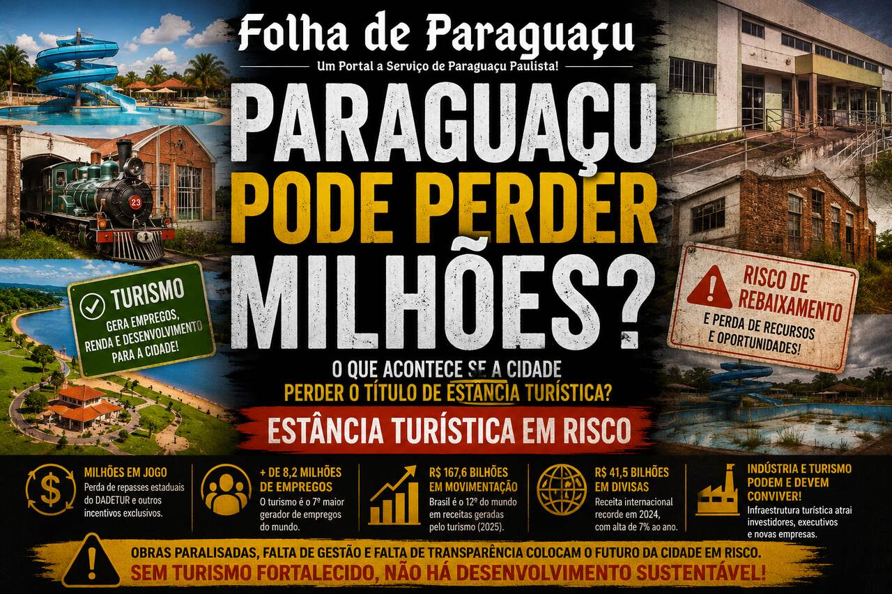 E Ruim para Paraguacu Paulista Perder a Estancia Turistica