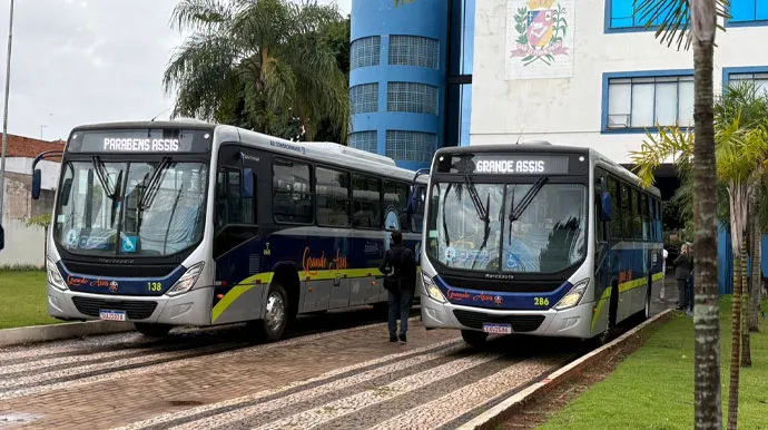 Assis Abre Licitação de R$ 7 Milhões para Ônibus Gratuito 1 ONIBUS GRANDE ASSIS