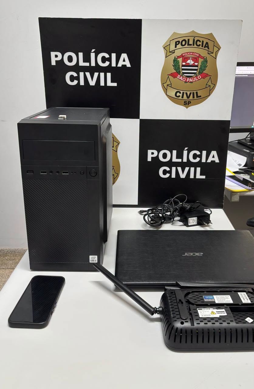 Operacao VOX Crimes virtuais Santo Expedito Alfredo Marcondes Policia Civil SP Difamacao na internet Investigacao Policial Folha de Paraguacu