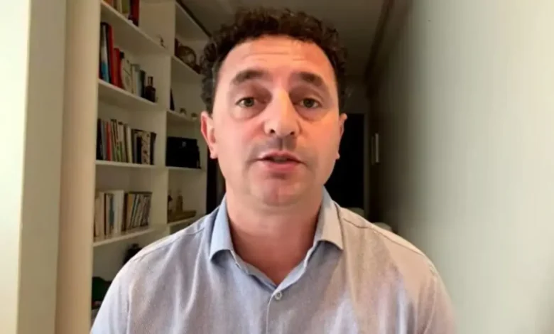 O deputado Rafael Pezenti alerta para os riscos de uma aliança entre o MDB e o PT, defendendo uma postura de direita para garantir a sobrevivência do partido.
