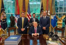 Encontro entre Flávio Bolsonaro e Donald Trump no Salão Oval gera intensa repercussão política e polariza debate sobre segurança pública no Brasil.
