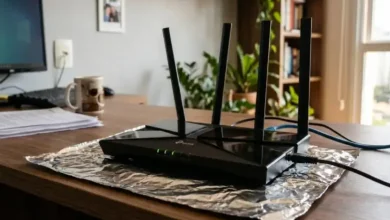 Quer melhorar o sinal do Wi-Fi em casa sem gastar nada? Analisamos o truque do papel alumínio que viralizou e explicamos se ele realmente funciona.