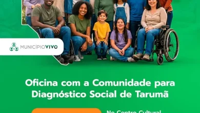 Tarumã sediará uma oficina vital para apresentar e debater seu Diagnóstico Social em 19/05/2026. Participe ativamente e ajude a moldar o futuro do município.