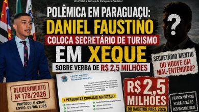 Vereador Daniel Faustino