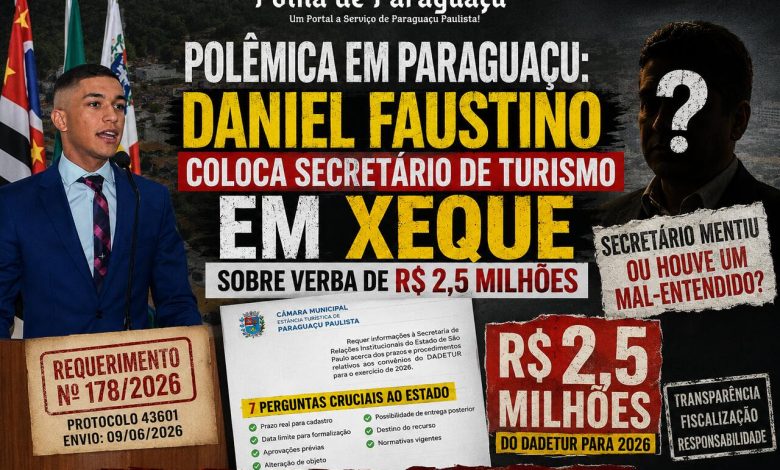 Vereador Daniel Faustino