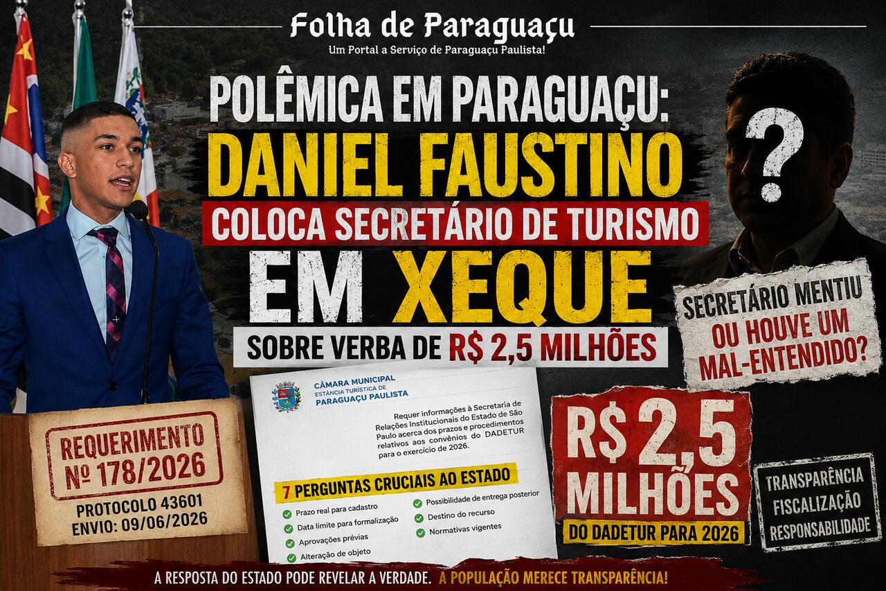 Vereador Daniel Faustino