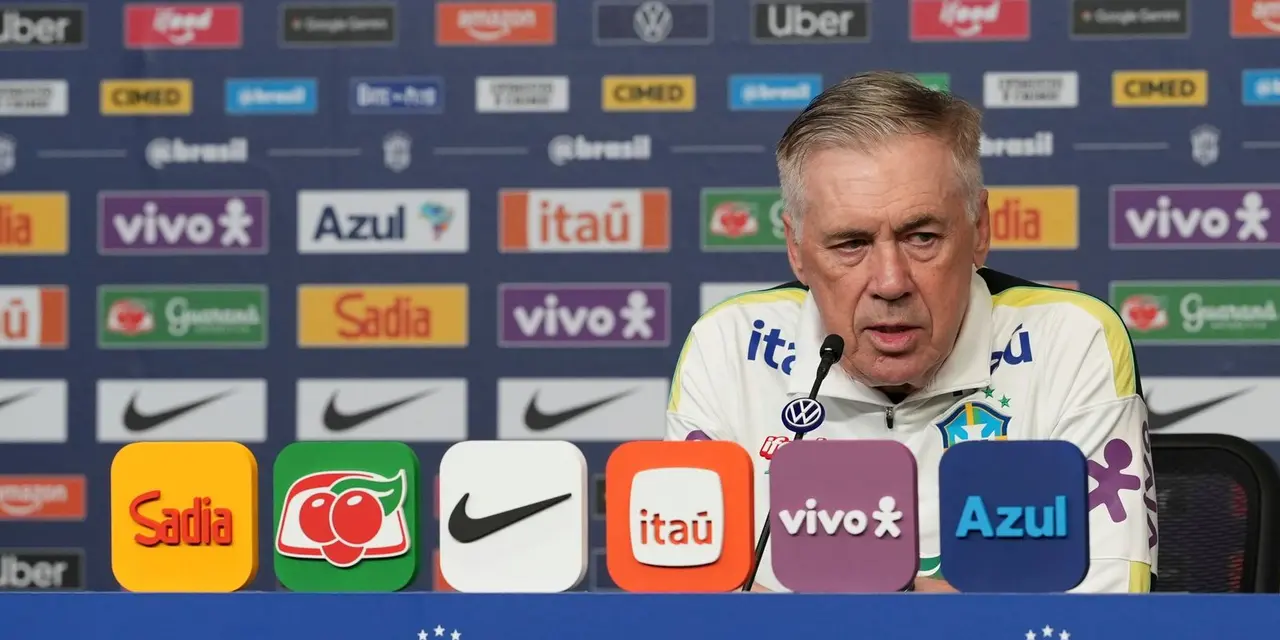Ancelotti Faz Últimos Testes na Seleção com Paquetá e Thiago 6 A Folha de Paraguaçu acompanha os últimos passos da Seleção Brasileira! Ancelotti revela escalação com Paquetá e Igor Thiago em teste crucial contra o Egito, enquanto Neymar se recupera. Fique por dentro!