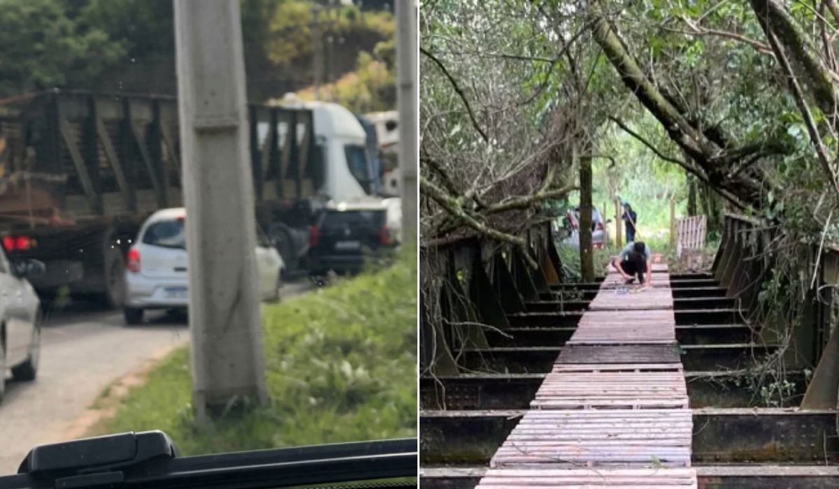 Ponte Furtada em Prados-MG é Vendida e Achada a 180 km 7 policia investiga desaparecimento de ponte do seculo xix em minas gerais