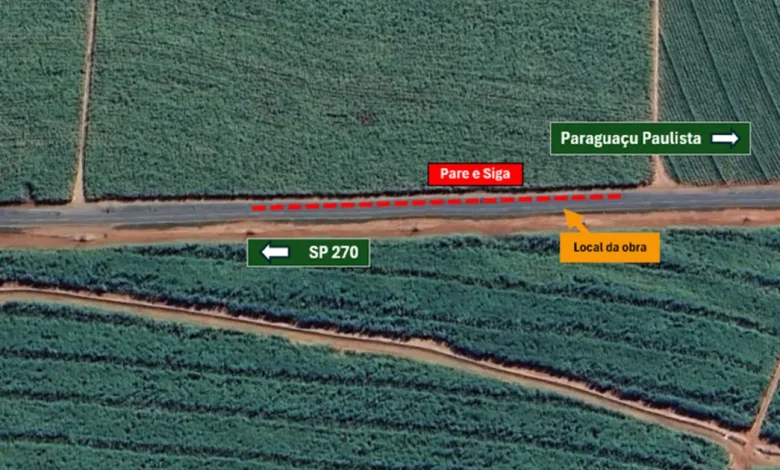 Motoristas que transitam pela vicinal em Paraguaçu Paulista devem redobrar a atenção nesta quarta-feira devido ao sistema de pare e siga. Confira os detalhes.