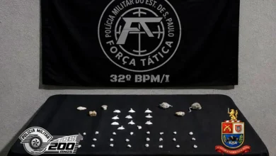 Homem de 32 anos é preso por tráfico de drogas em Paraguaçu Paulista 2 A Polícia Militar prendeu um homem de 32 anos por tráfico de drogas em Paraguaçu Paulista. Confira os detalhes desta operação policial no site.
