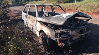 Fiat Uno Consumido pelo Fogo 10