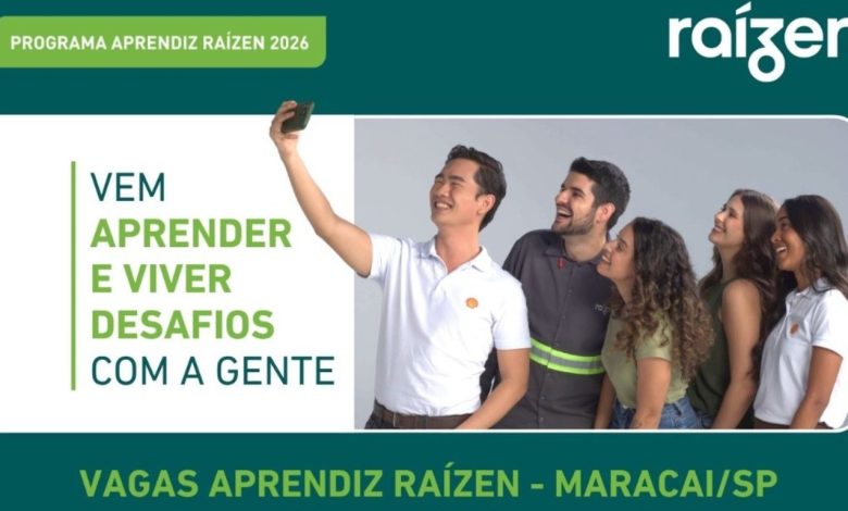 Raízen abre mais de 250 vagas para programa de aprendiz 1 Raizen Aprendiz