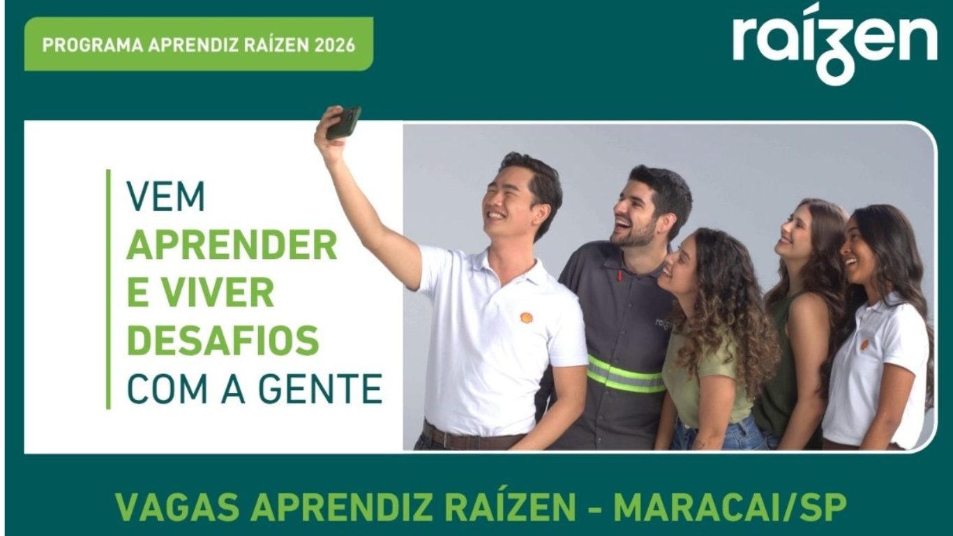Raízen abre mais de 250 vagas para programa de aprendiz 14 Raizen Aprendiz