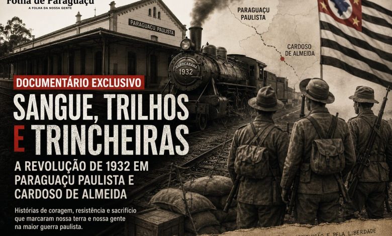 Revolucao de 1932 Paraguacu Paulista