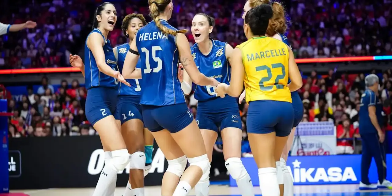 Brasil supera Japão na abertura da 3ª semana da Liga das Nações 6 A seleção brasileira de vôlei venceu o Japão na estreia da 3ª semana da Liga das Nações. Confira os detalhes desta importante vitória em solo japonês.