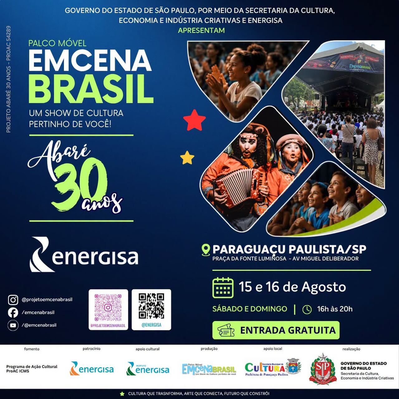 Emcena Brasil Traz Festival a Paraguaçu Paulista 6 emcena