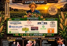Lutécia dá início à sua 1ª Festa do Produtor Rural nesta sexta-feira, celebrando a cultura agrícola regional com shows, gastronomia e muita integração.