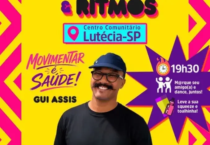 A cidade de Lutécia reuniu moradores e visitantes em um grande evento de zumba e ritmos, promovendo saúde e integração regional com convidados especiais.