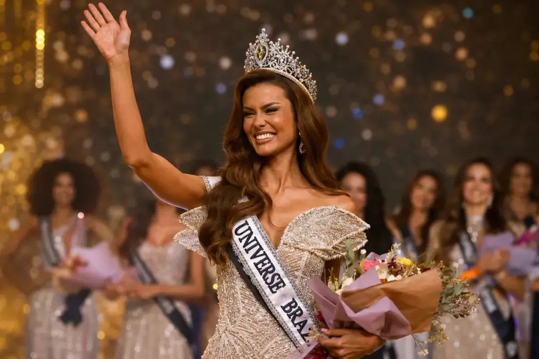 Marcella Kozinski é eleita Miss Universe Brasil 2026 6 Marcella Kozinski conquista a coroa do Miss Universe Brasil 2026 em evento realizado na capital paulista. Conheça a trajetória da nova representante nacional.